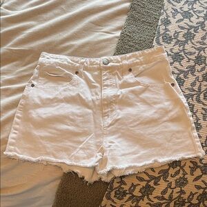 Classic White Women's Jean Shorts